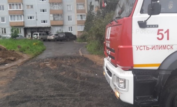 Пожарная машина Усть-Илимска