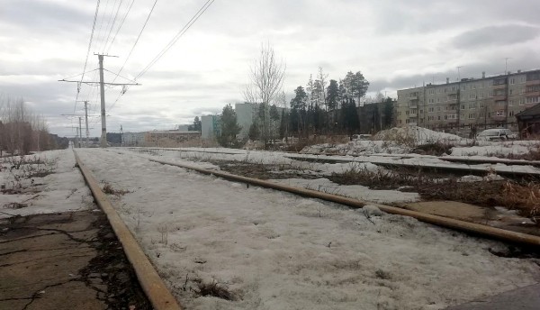 Трамвайная линия Усть-Илимск